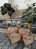 Набір корзин для флористів &laquo;Сердечко&raquo; артикул:kor-32 фото